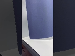 Double Layered Warp Twill Cationic Polyester Fabric With Four Way Stretch Dual-tone Fabric Effect