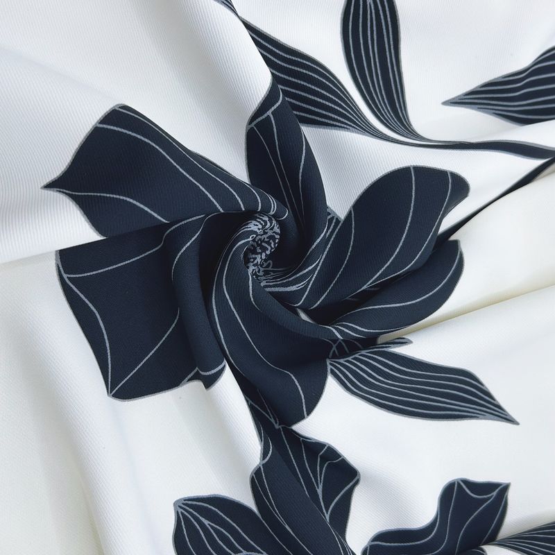 150D Matte Long Filament Double Twill Four Way Stretch Fabric 150D+40D*150D+40D