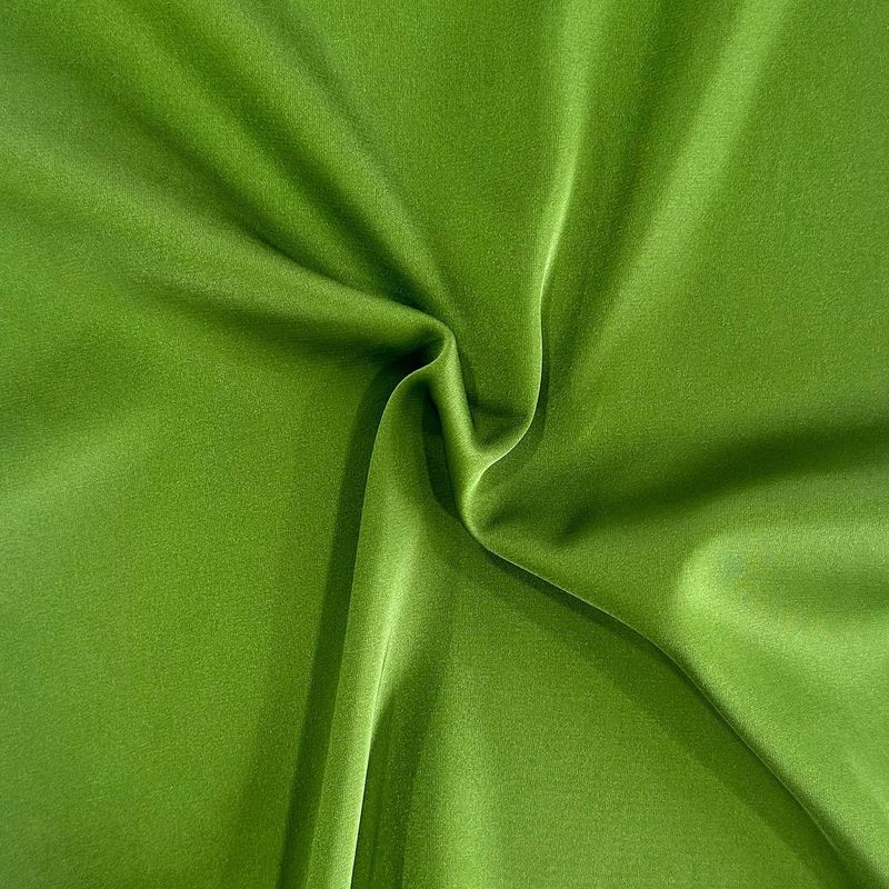 Polyester Elastic Satin Chiffon Fabric 50D*50D+20D 92GSM For Dresses And Gowns