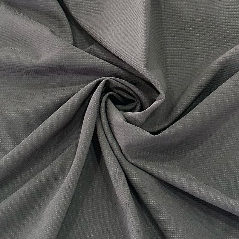 75D Moss Code Checkered Polyester Spandex 4 Way Stretch Fabric 75D/72F+40D*75D+40D