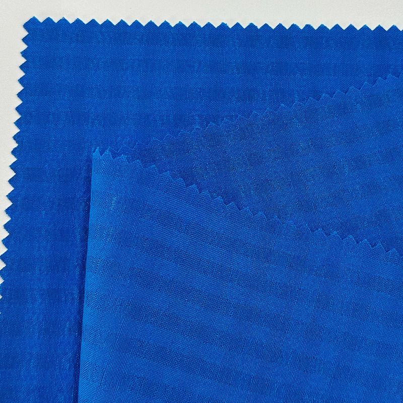 Semi Recycled Cationic Polyester Fabric Four Way Stretch 200D+40D/200D*200D+40D/200D