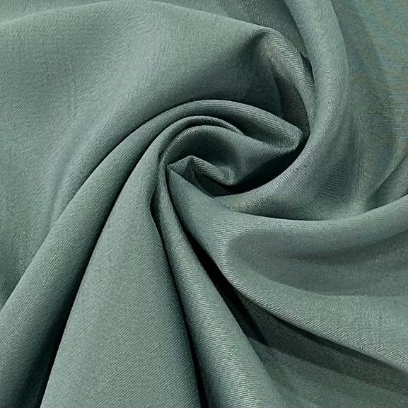 98% Polyester 2% Spandex Cationic Polyester Fabric 137GSM Dyed Bamboo Slub Weft Elastic Twill