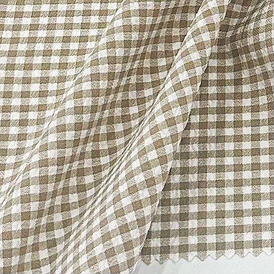 Cationic Polyester Bubble Grid Fabric For Various Clothing Products