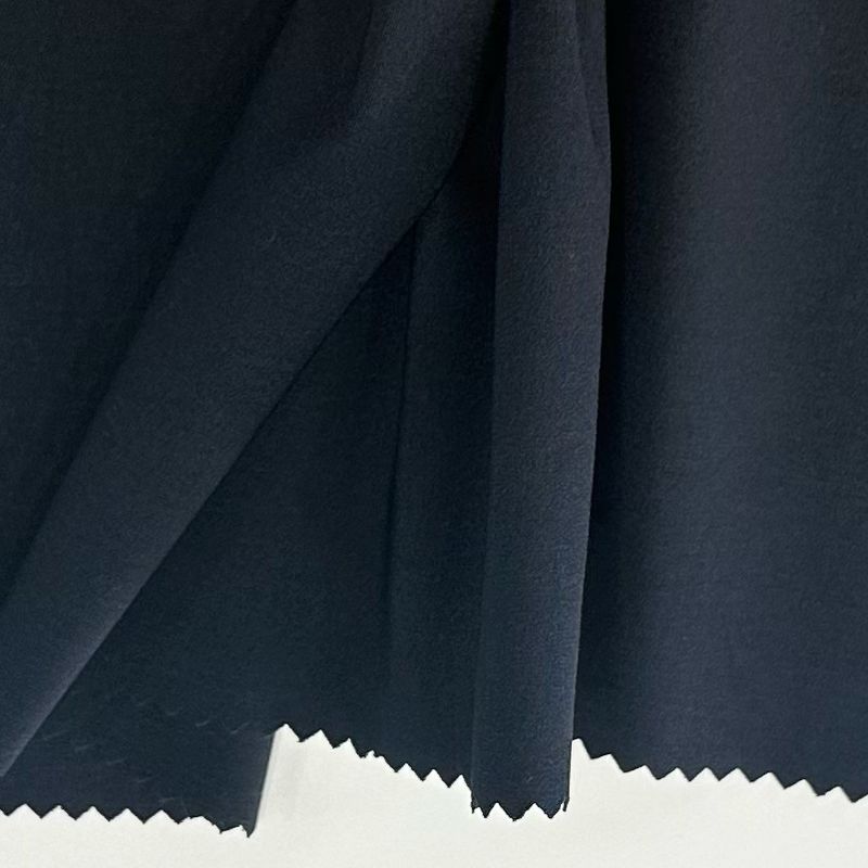 150D Dual Core Semi Gloss Sustainable Recycled Fabric Polyester Warp Stretch Fabric 186GSM