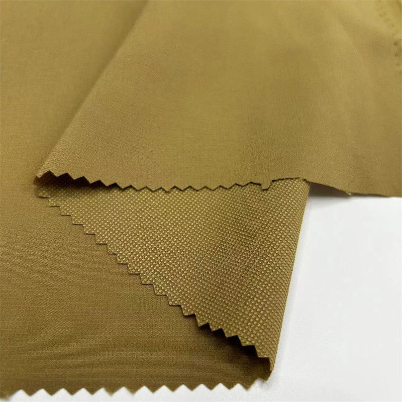 Polyester Pearl Dot Sustainable Recycled Fabric 136GSM For T Shirts Sports Jackets
