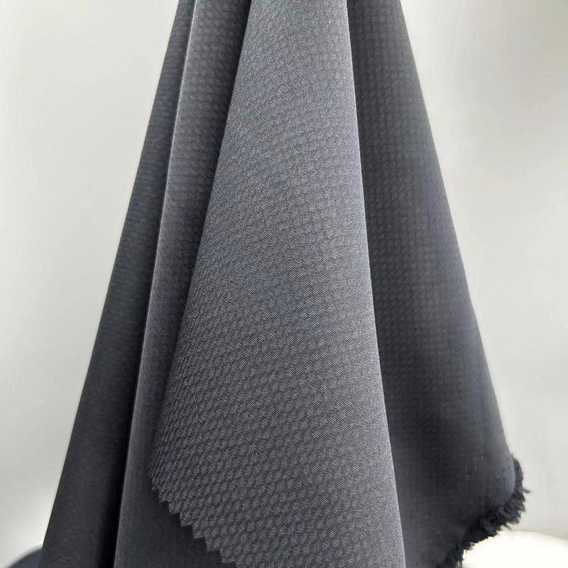 Mesh Grid Sustainable Recycled Fabric For Casual Wear Sportswear 75D+40D*75D+40D+150D
