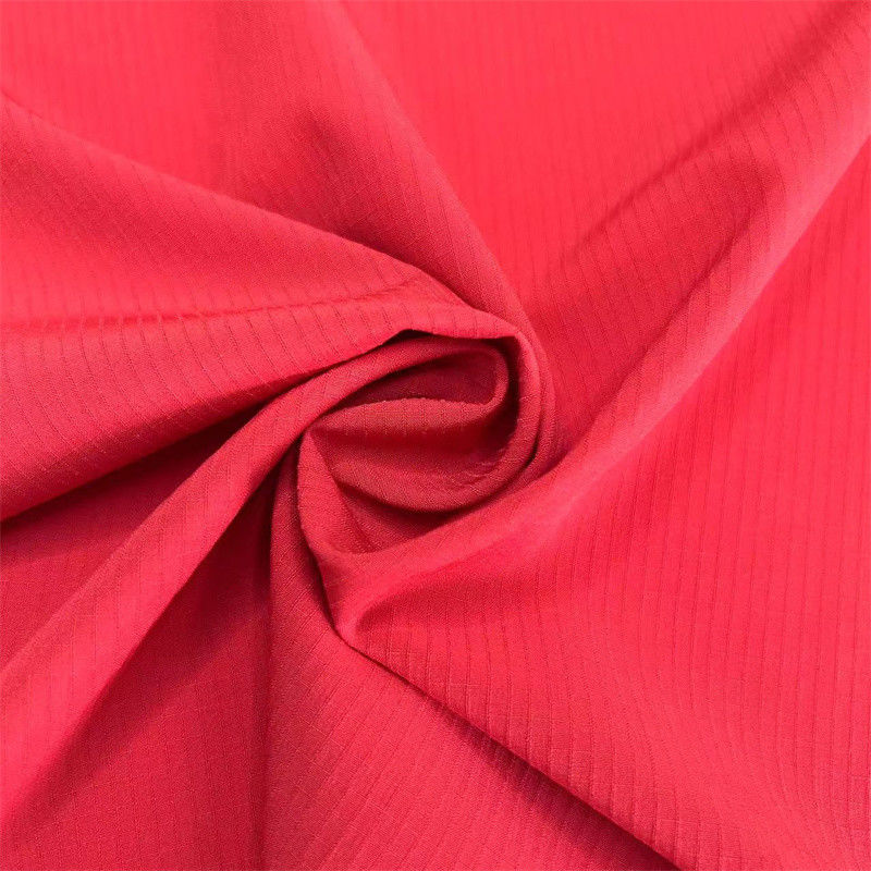 75D Dual Line Grid Fabric 75D+40D*75D+40D/2 92% Polyester 8% Spandex 133GSM 57