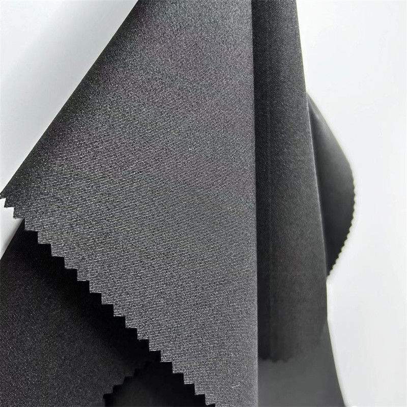 Recycled Twisted Polyester Fabric 150D/48F+40D+150D/96F+40D*2 92% Polyester 8% Spandex