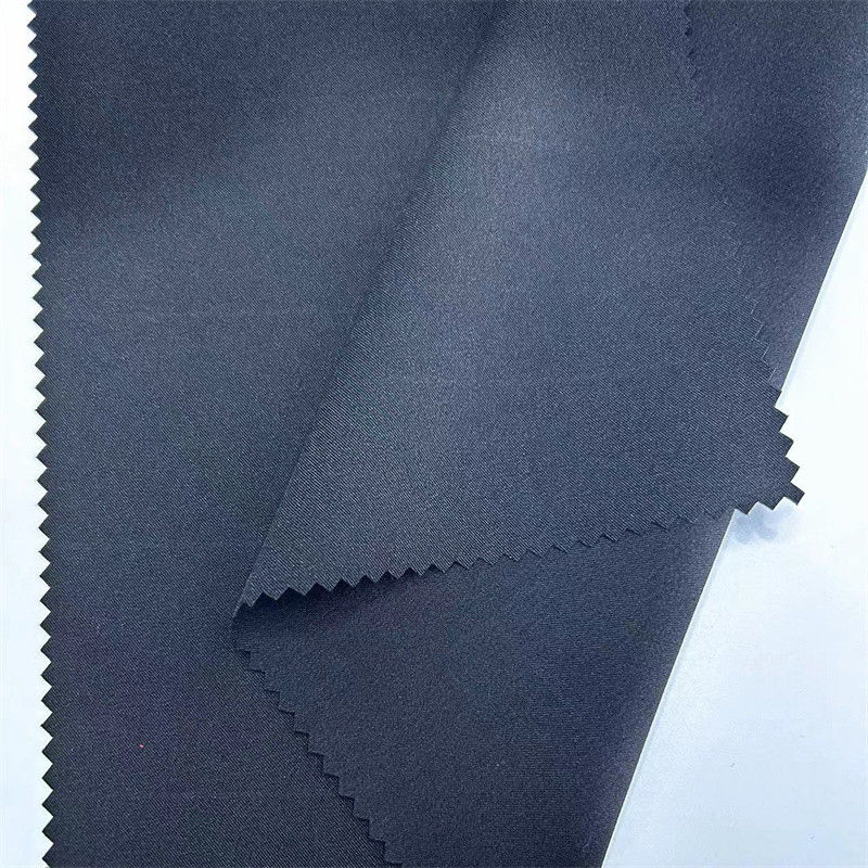 Recycled Twisted Polyester Fabric 150D/48F+40D+150D/96F+40D*2 92% Polyester 8% Spandex