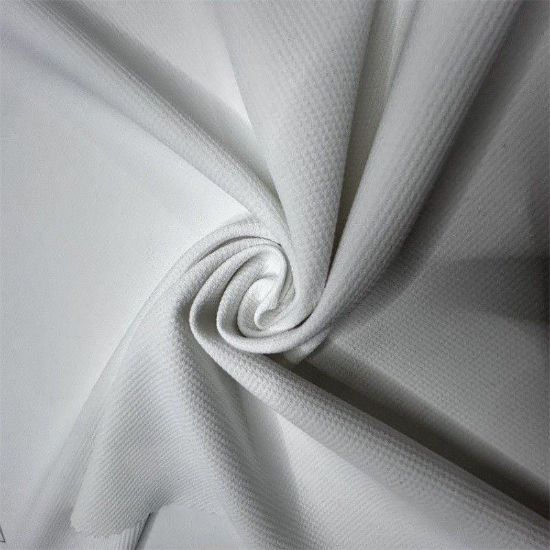 Blackout Polyester Four Way Stretch Fabric With A Variable Slant 75D+40D*150D+40D 94% Recycled Polyester  6% Spandex