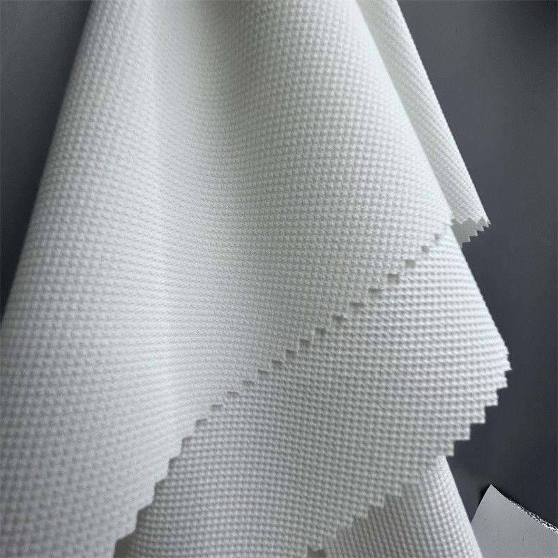 Blackout Polyester Four Way Stretch Fabric With A Variable Slant 75D+40D*150D+40D 94% Recycled Polyester  6% Spandex