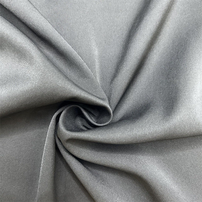 70D Blackout Recycled Nylon Warp Stretch 2/1 Twill Fabric 70D*70D+40D 96% Recycled Nylon 4% Spandex 125GSM