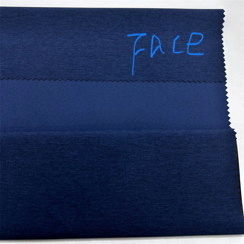 Double Layered Warp Twill Cationic Polyester Fabric With Four Way Stretch Dual-tone Fabric Effect