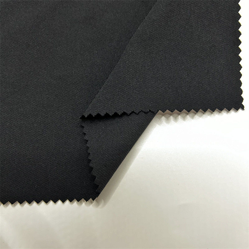 Cool Silk Cotton Blend T800 Twist 100% Recycled Polyester Fabric For Jackets Coats Pants Trousers
