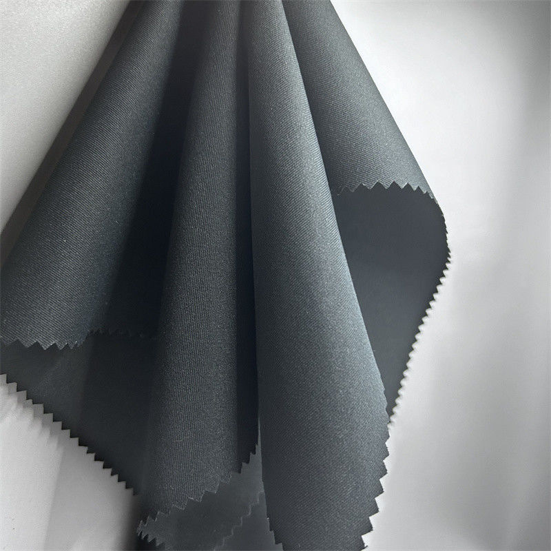 Matte Cool Silk Cotton T400 3/2 Oblique 40S * 75D 190GSM Comfortable Weft T400 High Elasticity