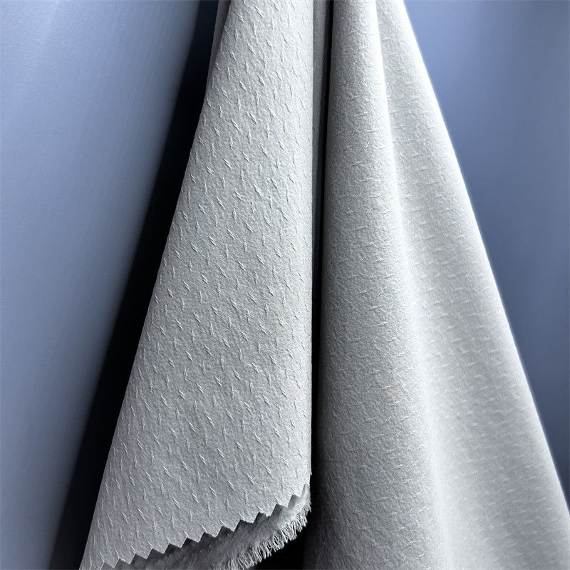 70D+40D*70D+40D Three Dimensional Twill Jacquard Effect For Shirts Thin Jackets