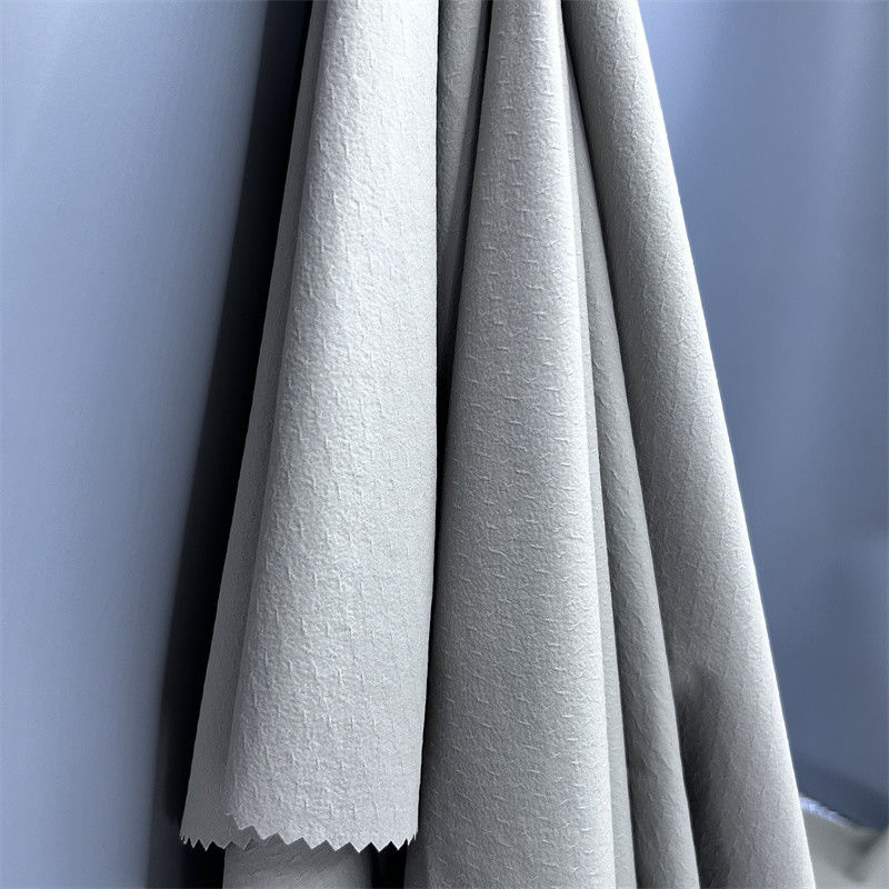 70D+40D*70D+40D Three Dimensional Twill Jacquard Effect For Shirts Thin Jackets