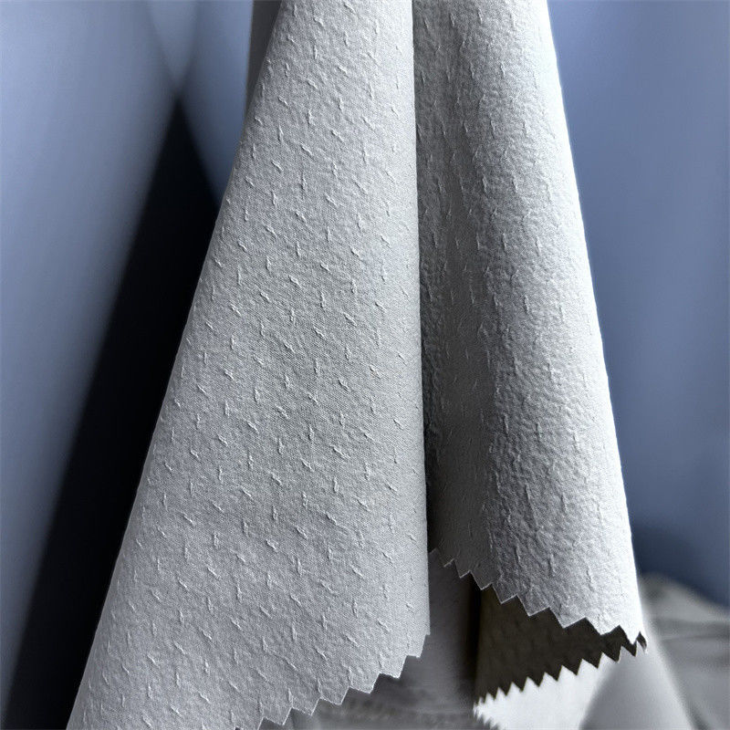 70D+40D*70D+40D Three Dimensional Twill Jacquard Effect For Shirts Thin Jackets
