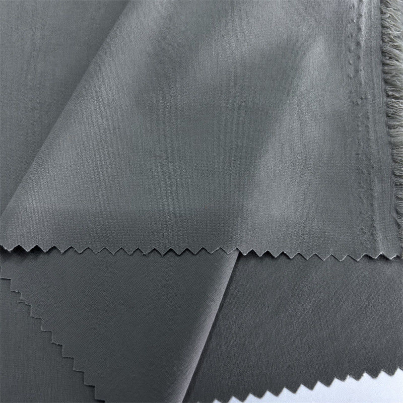 Matte Nylon Four Side Elastic Horizontal Stripes Feel Fine Cotton Soft Elastic Making Shirts Trousers