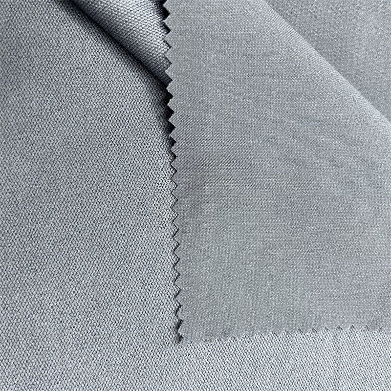 Matte Nylon Hiking Fabric With Double Chain Thick Handfeel For Crafting Outdoor Hiking Apparel